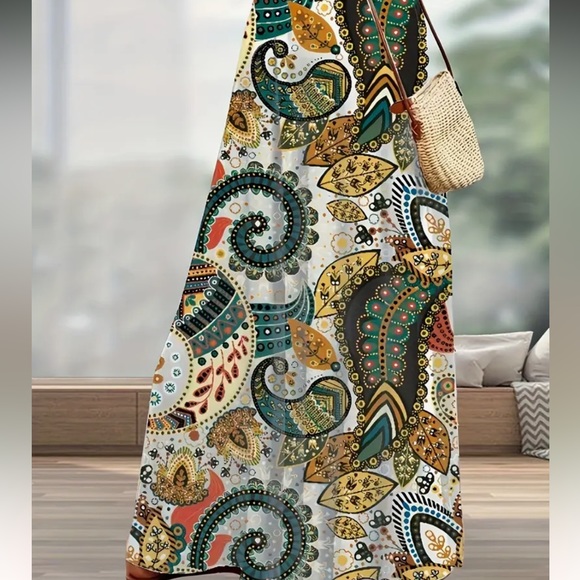 Boho wid leg pants - Picture 2 of 5